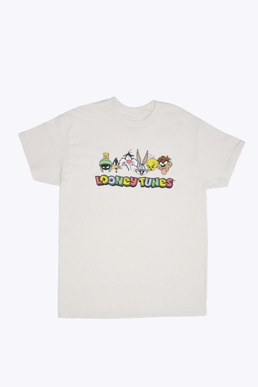 Aux Femmes Notes bleues T-Shirts Graphiques | T-Shirt Petit Ami Graphique Looney Tunes Naturel