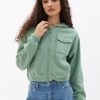 Aux Femmes Notes bleues Sweats A Capuche + Sweat-Shirts | Sweat A Capuche Cargo Midi Zippe