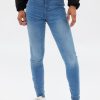 Aux Femmes Aéropostale | Jegging Courbe Taille Haute Aero Serieusement Extensible Bleu Denim Moyen