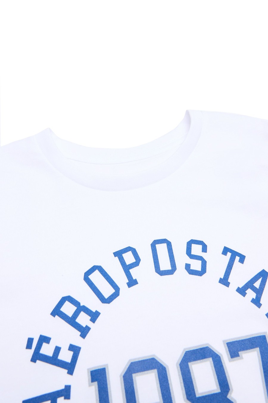 Aux Femmes Aéropostale T-Shirts Graphiques | T-Shirt Classique Graphique Aeropostale New York City 87 Blanc