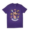 Pour Des Hommes Aéropostale T-Shirts Graphiques | Scooby Doo! T-Shirt Graphique Munchies Violet