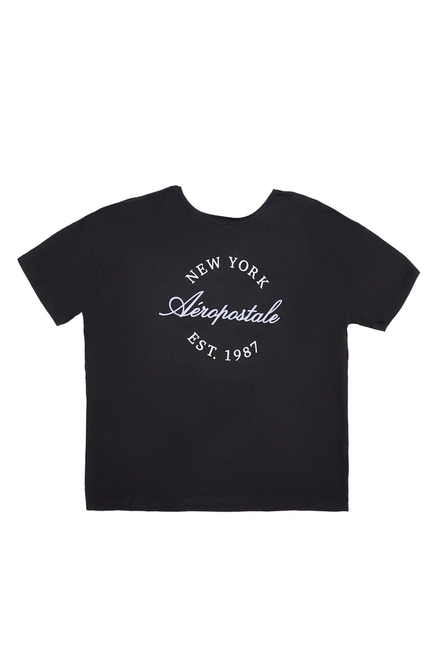 Aux Femmes Aéropostale T-Shirts Graphiques | Aeropostale Nyc Est 1987 T-Shirt Petit Ami Graphique