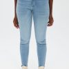 Aux Femmes Aéropostale | Jegging Aero Tres Extensible A Taille Haute Bleu Denim Moyen