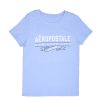 Aux Femmes Aéropostale T-Shirts Graphiques | T-Shirt Classique Graphique De Banniere Aeropostale Un Jean Bleu