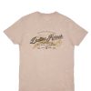 Pour Des Hommes Aéropostale T-Shirts Graphiques | T-Shirt Delave A L'Acide Graphique Yellowstone Dutton Ranch Bronzer