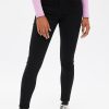 Aux Femmes Aéropostale Jeans | Jegging Aero Tres Extensible A Taille Haute Noir