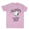 Aux Femmes Aéropostale T-Shirts | T-Shirt Decontracte Graphique Peanuts Snoopy 1950 Violet