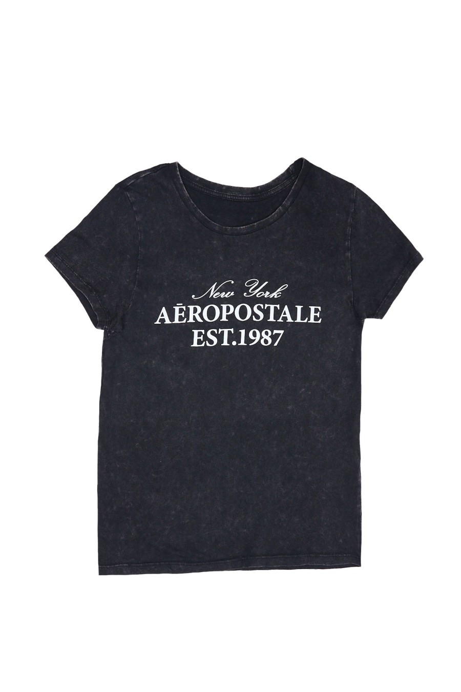 Aux Femmes Aéropostale T-Shirts Graphiques | T-Shirt Classique Graphique Aero Est 1987 Mixte