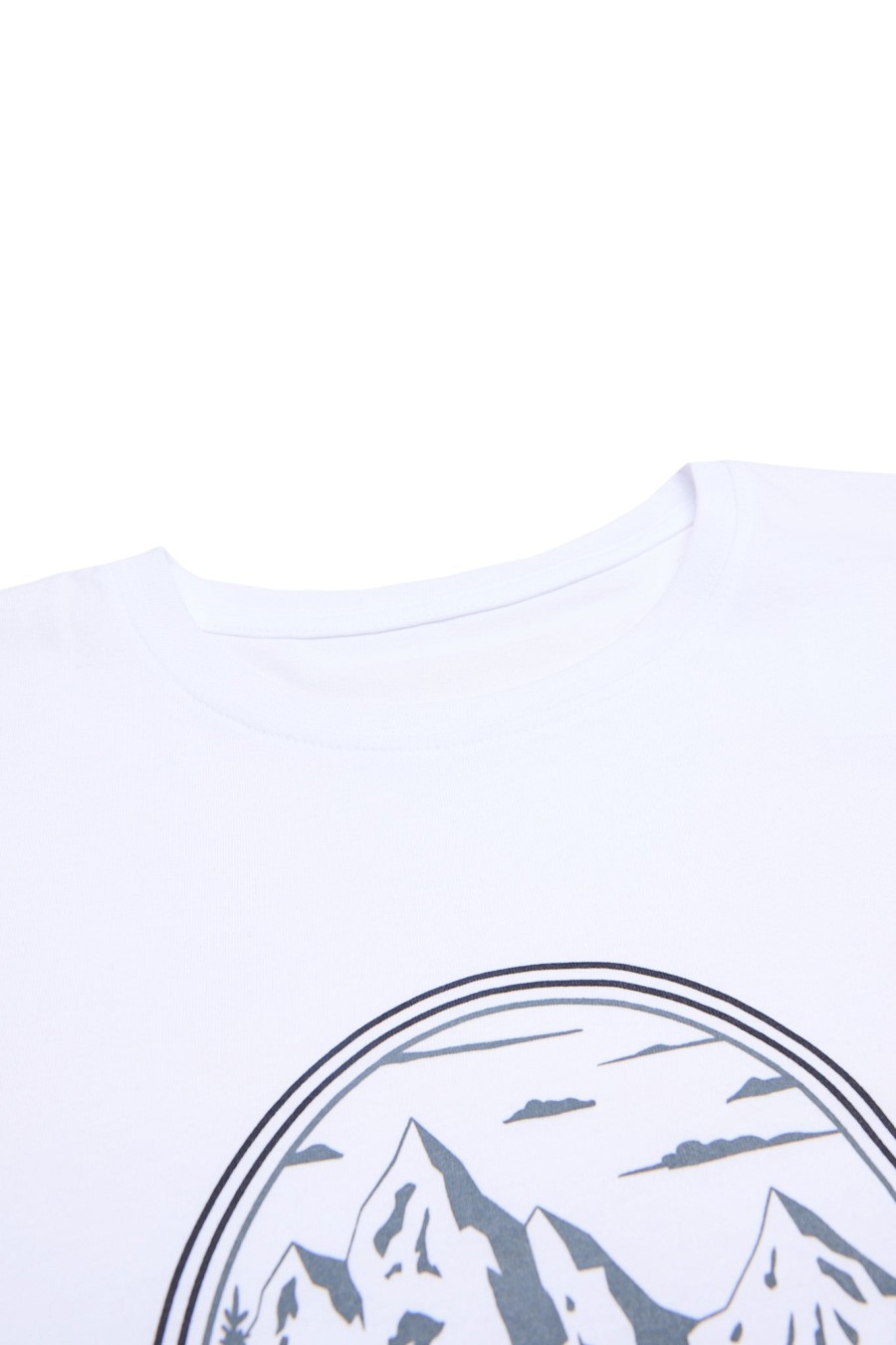 Aux Femmes Notes bleues T-Shirts Graphiques | T-Shirt Petit Ami Graphique Aspen Colorado Blanc