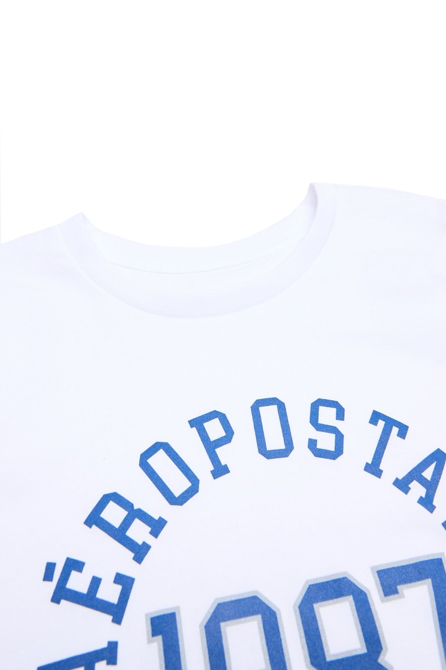 Aux Femmes Aéropostale T-Shirts | T-Shirt Classique Graphique Aeropostale New York City 87 Blanc