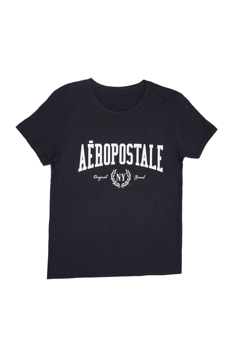 Aux Femmes Aéropostale T-Shirts Graphiques | T-Shirt Classique Graphique Original Aeropostale Noir