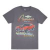 Aux Femmes Aéropostale Moto | T-Shirt Decontracte Graphique Camaro Super Sport 69 Charbon