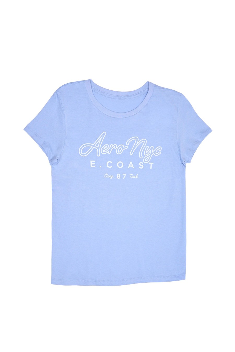 Aux Femmes Aéropostale Aeropostale | Aeropostale East Coast Graphic T-Shirt Classique Un Jean Bleu