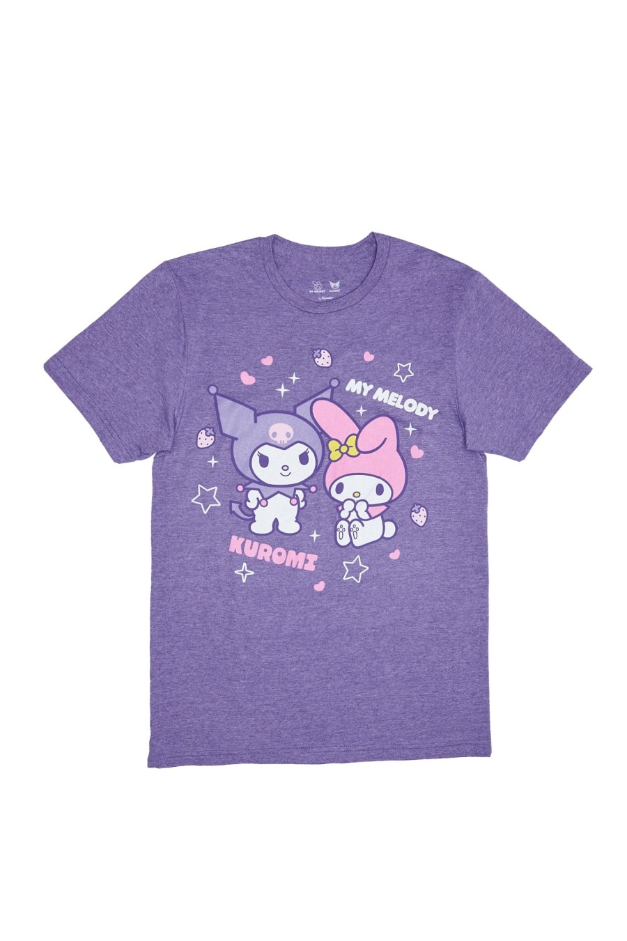 Aux Femmes Aéropostale T-Shirts | T-Shirt Decontracte Graphique Kuromi Pour Bebe Violet