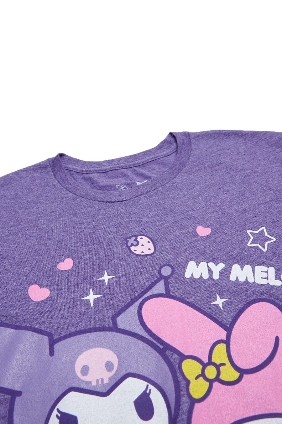 Aux Femmes Aéropostale T-Shirts | T-Shirt Decontracte Graphique Kuromi Pour Bebe Violet