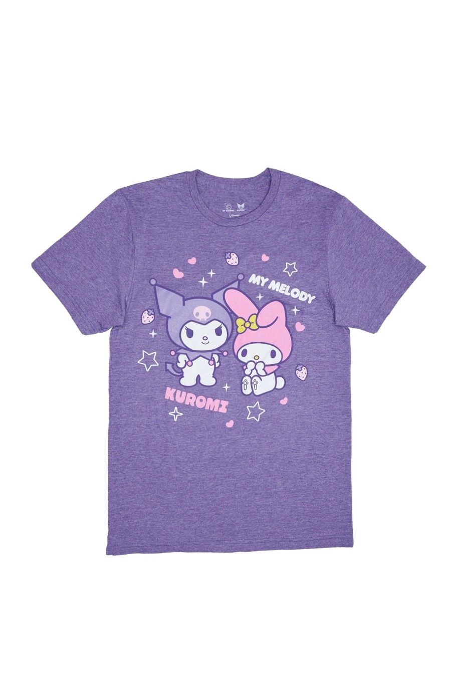 Aux Femmes Aéropostale T-Shirts Graphiques | T-Shirt Decontracte Graphique Kuromi Pour Bebe Violet