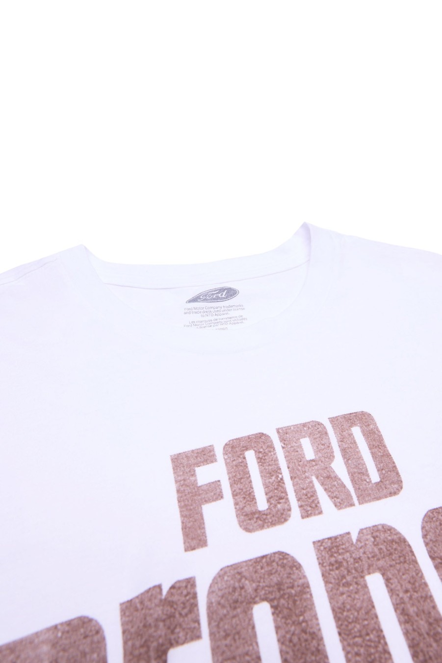 Pour Des Hommes Aéropostale T-Shirts | T-Shirt Graphique Ford Bronco Blanc