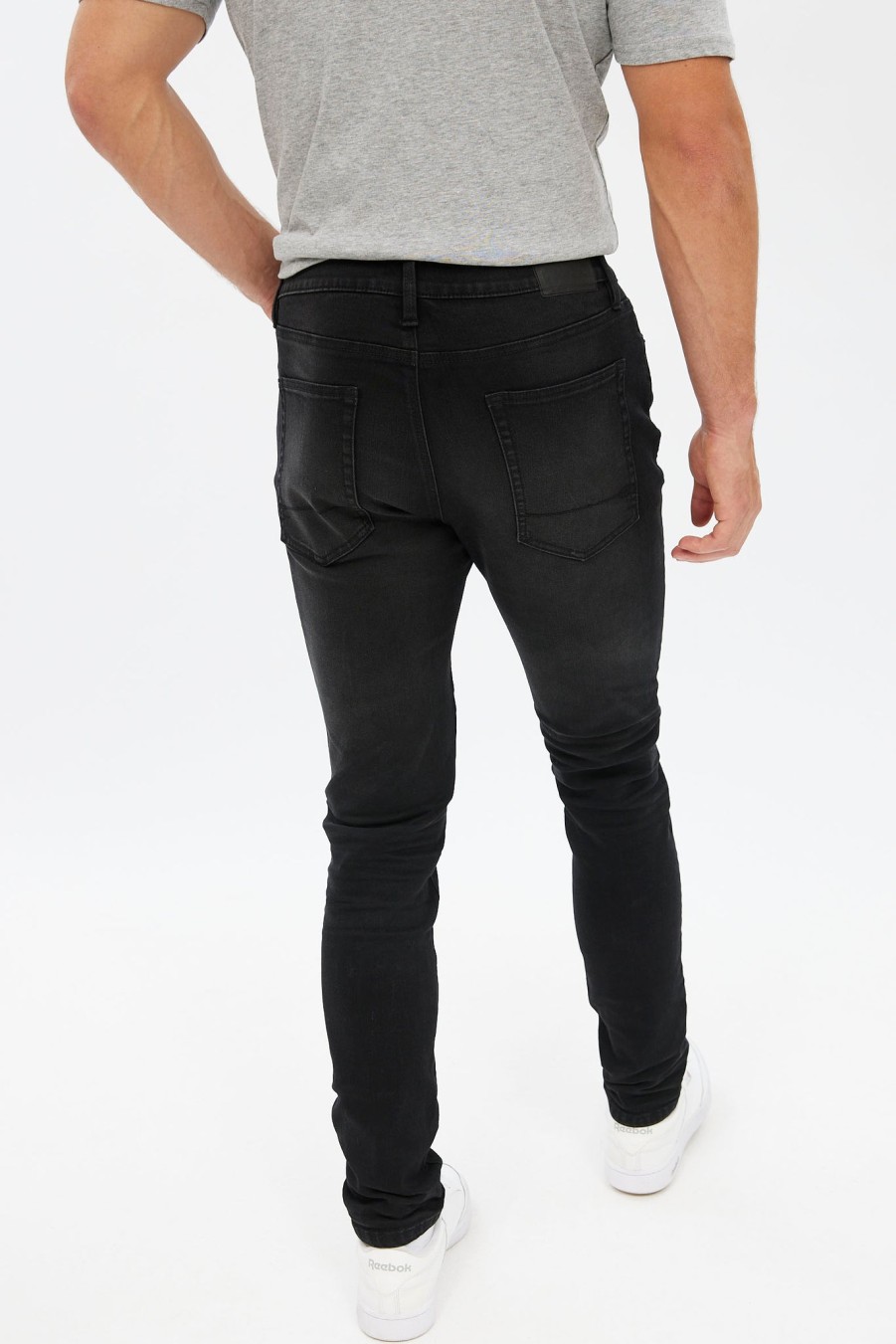 Pour Des Hommes Aéropostale | Jean Skinny Aero Athletique Charbon