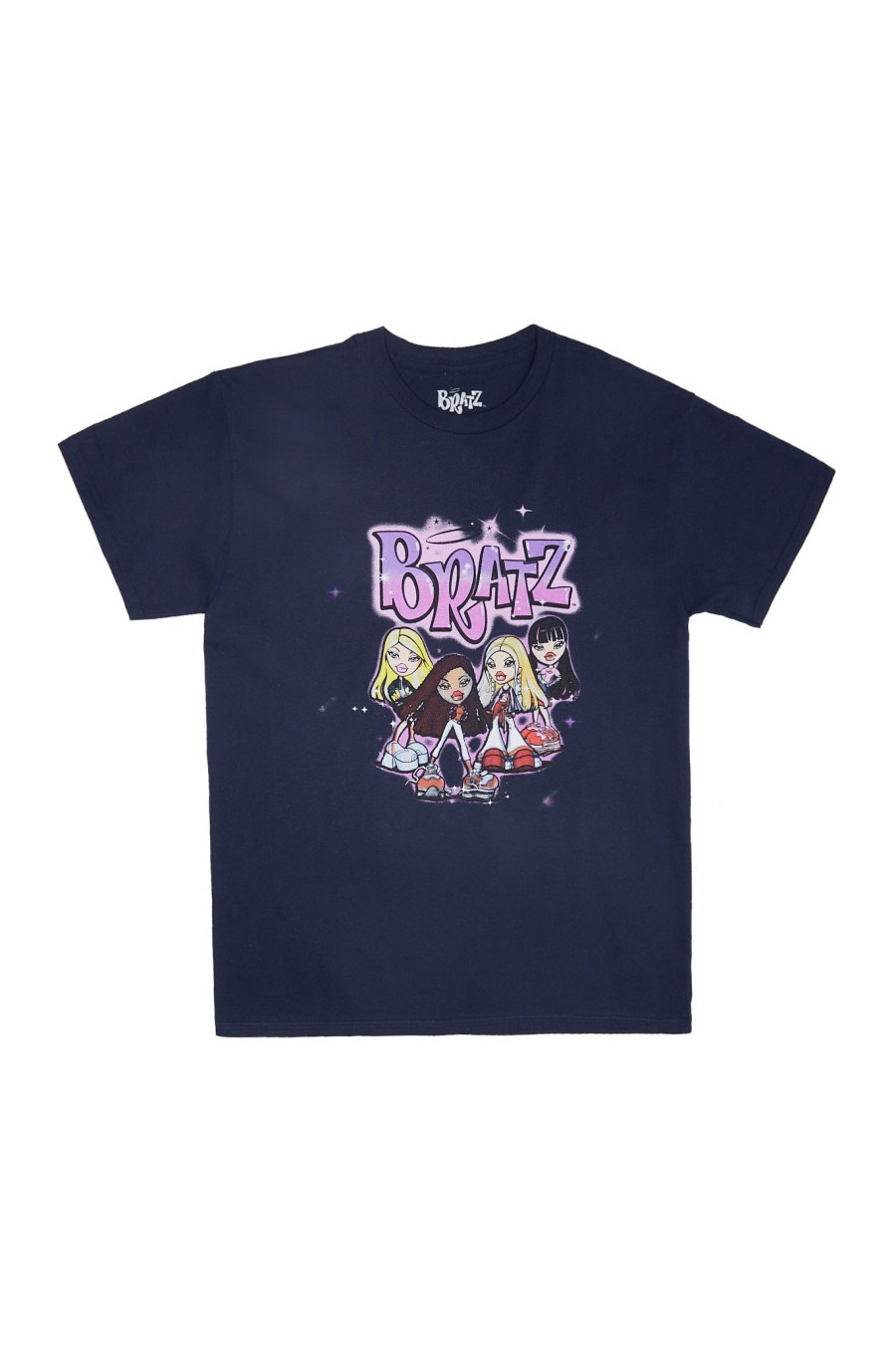 Aux Femmes Notes bleues T-Shirts | T-Shirt Petit Ami Graphique Bratz Marine