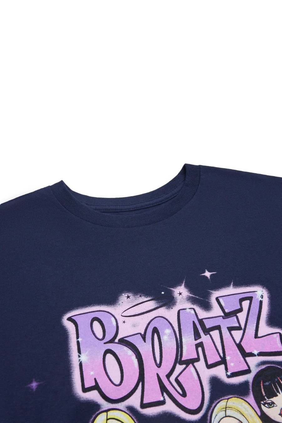 Aux Femmes Notes bleues T-Shirts | T-Shirt Petit Ami Graphique Bratz Marine