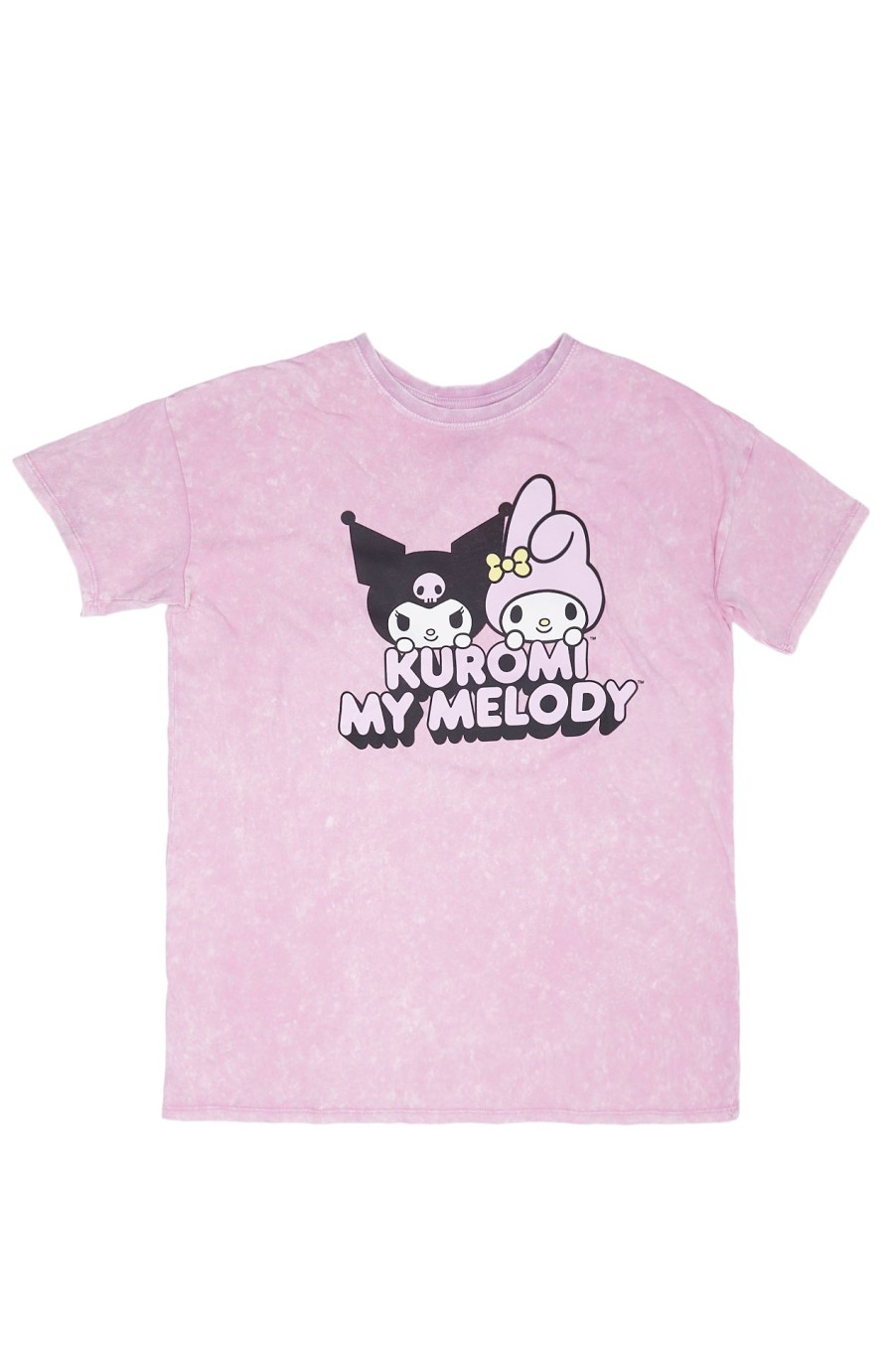 Aux Femmes Aéropostale T-Shirts Graphiques | T-Shirt Decontracte Graphique Kuromi My Melody Violet