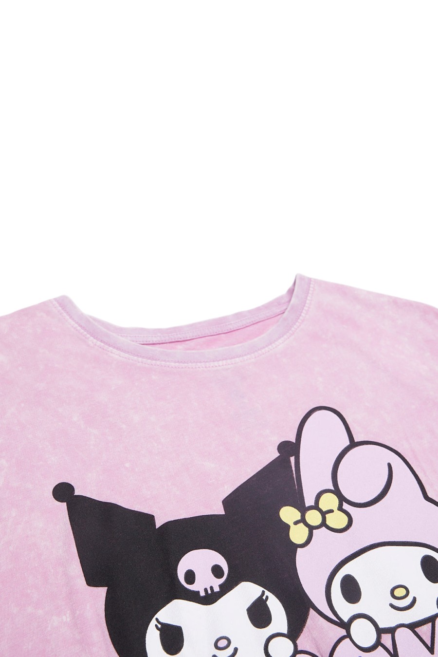 Aux Femmes Aéropostale T-Shirts Graphiques | T-Shirt Decontracte Graphique Kuromi My Melody Violet