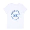 Aux Femmes Aéropostale Aeropostale | T-Shirt Classique Graphique Aeropostale New York City 87 Blanc