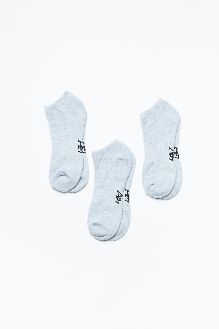 Pour Des Hommes Aéropostale Accessoires | Chaussettes Invisibles Imprimees Aero A87, Paquet De 3