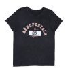 Aux Femmes Aéropostale Aeropostale | T-Shirt Classique Graphique Aeropostale Block 87 Mixte