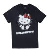 Aux Femmes Aéropostale T-Shirts Graphiques | T-Shirt Decontracte A Imprime Hello Kitty Noir