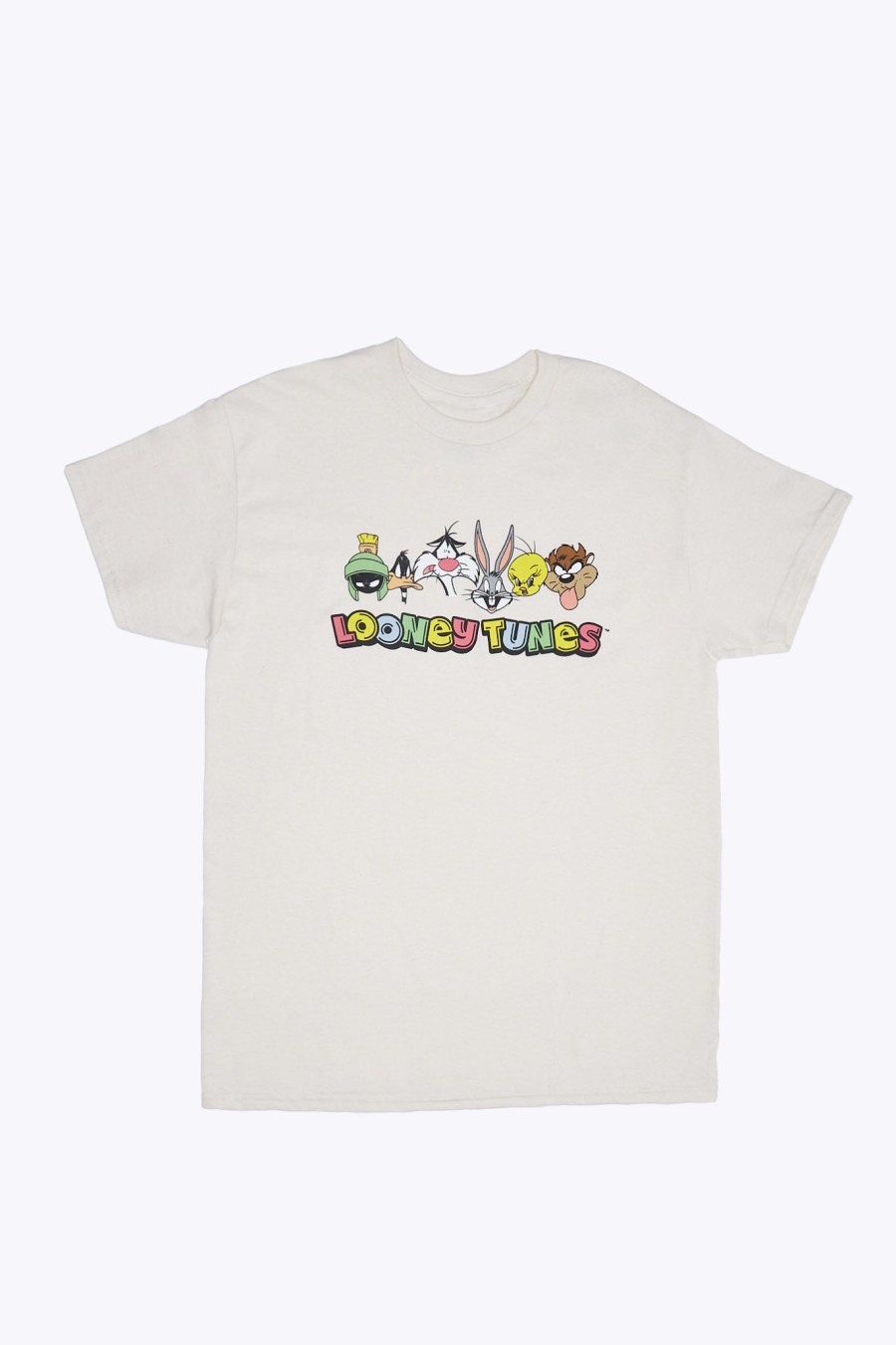 Aux Femmes Notes bleues Culture Pop | T-Shirt Petit Ami Graphique Looney Tunes Naturel