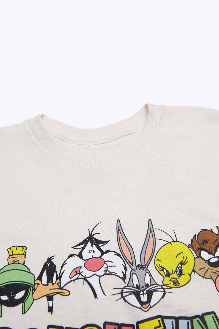 Aux Femmes Notes bleues Culture Pop | T-Shirt Petit Ami Graphique Looney Tunes Naturel