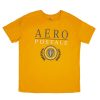 Aux Femmes Aéropostale T-Shirts | T-Shirt Petit Ami Graphique Aeropostale Crest Orange