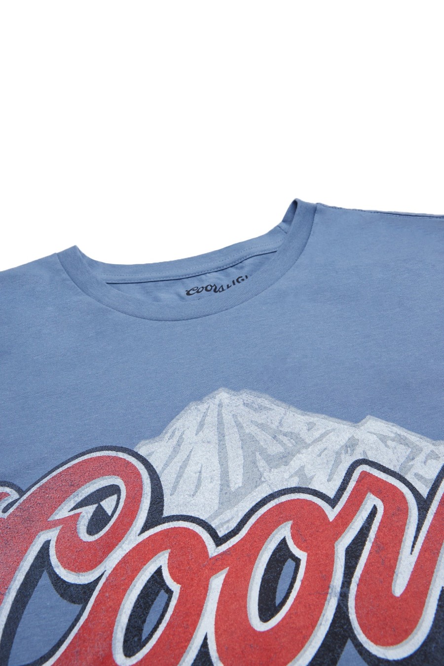 Pour Des Hommes Aéropostale T-Shirts Graphiques | T-Shirt Graphique Coors Light Un Jean Bleu