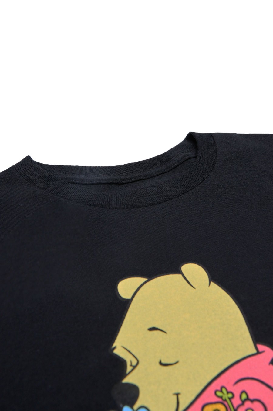 Aux Femmes Notes bleues T-Shirts Graphiques | Disney Winnie L'Ourson Et Bourriquet Just Chillin' T-Shirt Petit Ami Graphique Noir