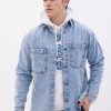 Pour Des Hommes Notes bleues Chemises + Flanelles | Veste En Jean North Western