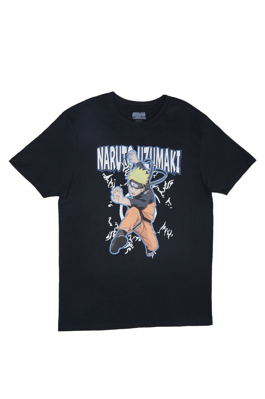 Pour Des Hommes Aéropostale Culture Pop | T-Shirt Graphique Naruto Noir