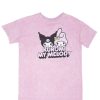 Aux Femmes Aéropostale T-Shirts | T-Shirt Decontracte Graphique Kuromi My Melody Violet