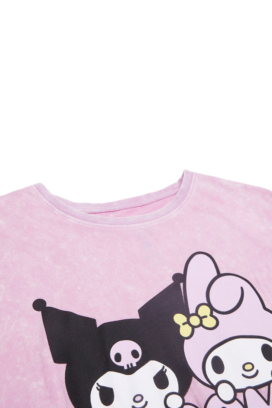 Aux Femmes Aéropostale T-Shirts | T-Shirt Decontracte Graphique Kuromi My Melody Violet