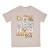 Aux Femmes Aéropostale Culture Pop | T-Shirt Decontracte Graphique Garfield Et Sa Famille Sable