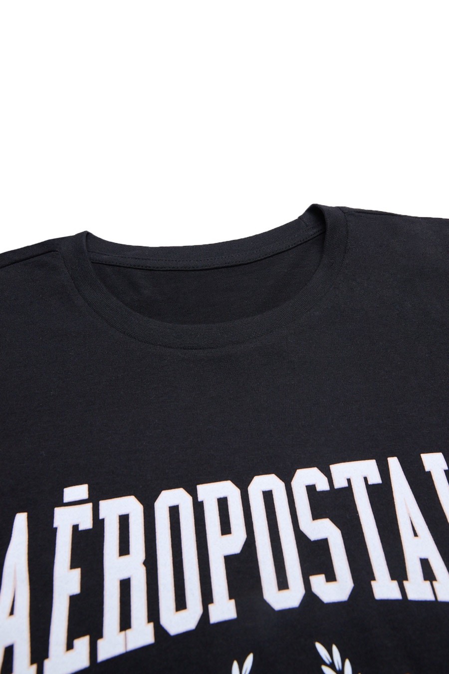 Aux Femmes Aéropostale Aeropostale | T-Shirt Classique Graphique Original Aeropostale Noir