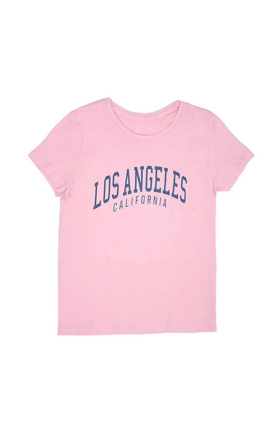 Aux Femmes Aéropostale T-Shirts | T-Shirt Classique Graphique Aeropostale Los Angeles Rose