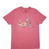 Pour Des Hommes Aéropostale Culture Pop | T-Shirt Graphique Bob L'Eponge Et Ses Amis Rose