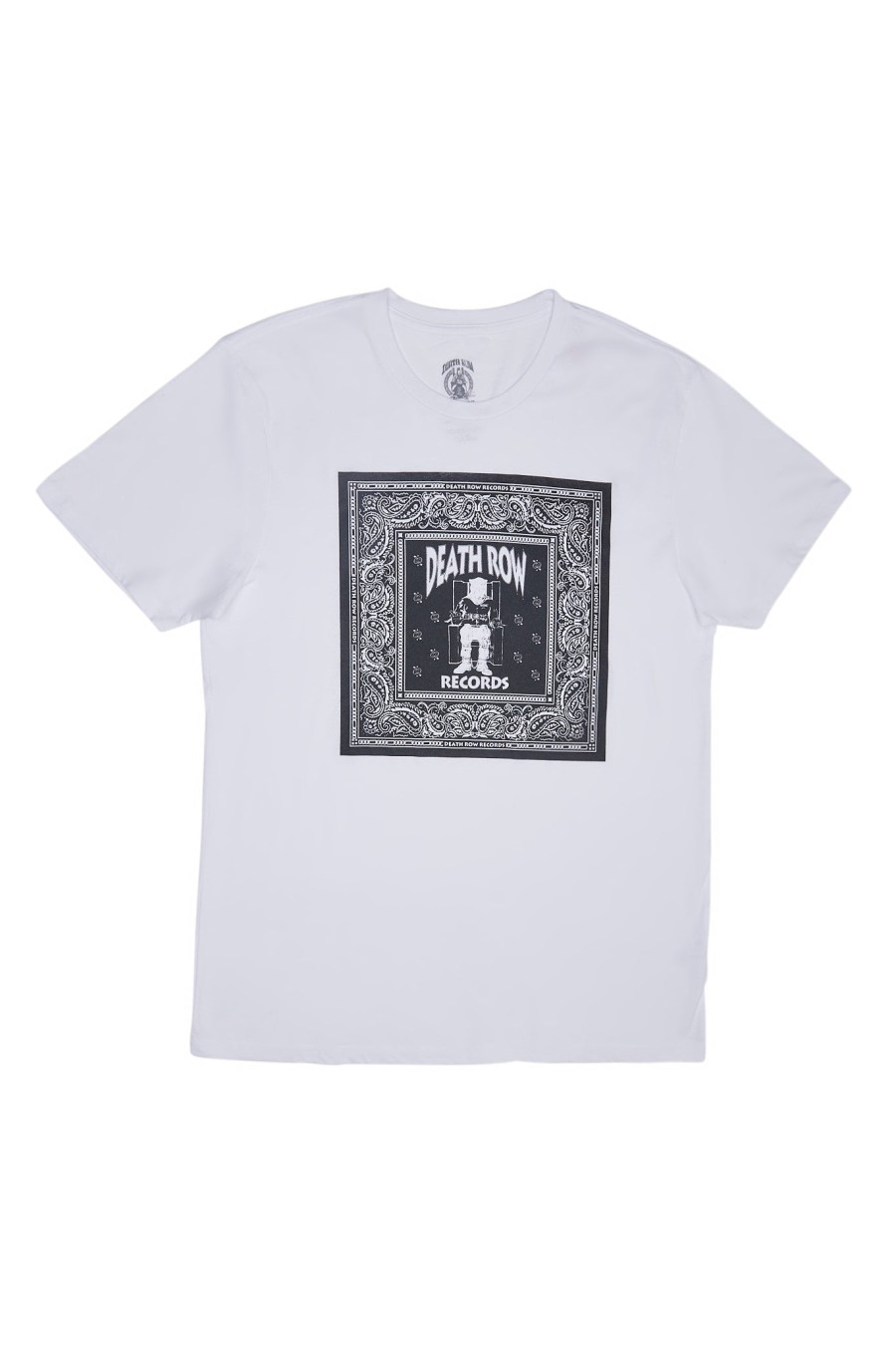 Pour Des Hommes Aéropostale Musique | T-Shirt Graphique Bandana Death Row Records Blanc