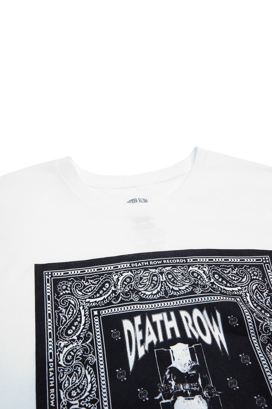 Pour Des Hommes Aéropostale Musique | T-Shirt Graphique Bandana Death Row Records Blanc