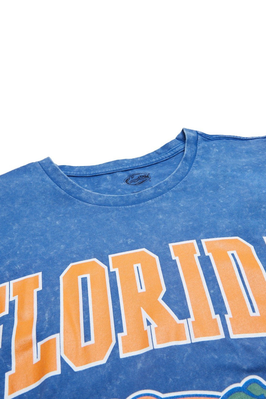 Pour Des Hommes Aéropostale T-Shirts Graphiques | T-Shirt Graphique Delave A L'Acide Des Florida Gators Bleu