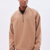 Pour Des Hommes Aéropostale Sweats A Capuche + Sweat-Shirts | Sweat-Shirt Brode A Col Montant Aeropostale