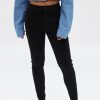 Aux Femmes Aéropostale | Jegging Aero Tres Extensible A Taille Mi-Haute Noir