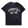 Aux Femmes Aéropostale Aeropostale | T-Shirt Boyfriend Graphique Aeropostale New York Papillons Noir