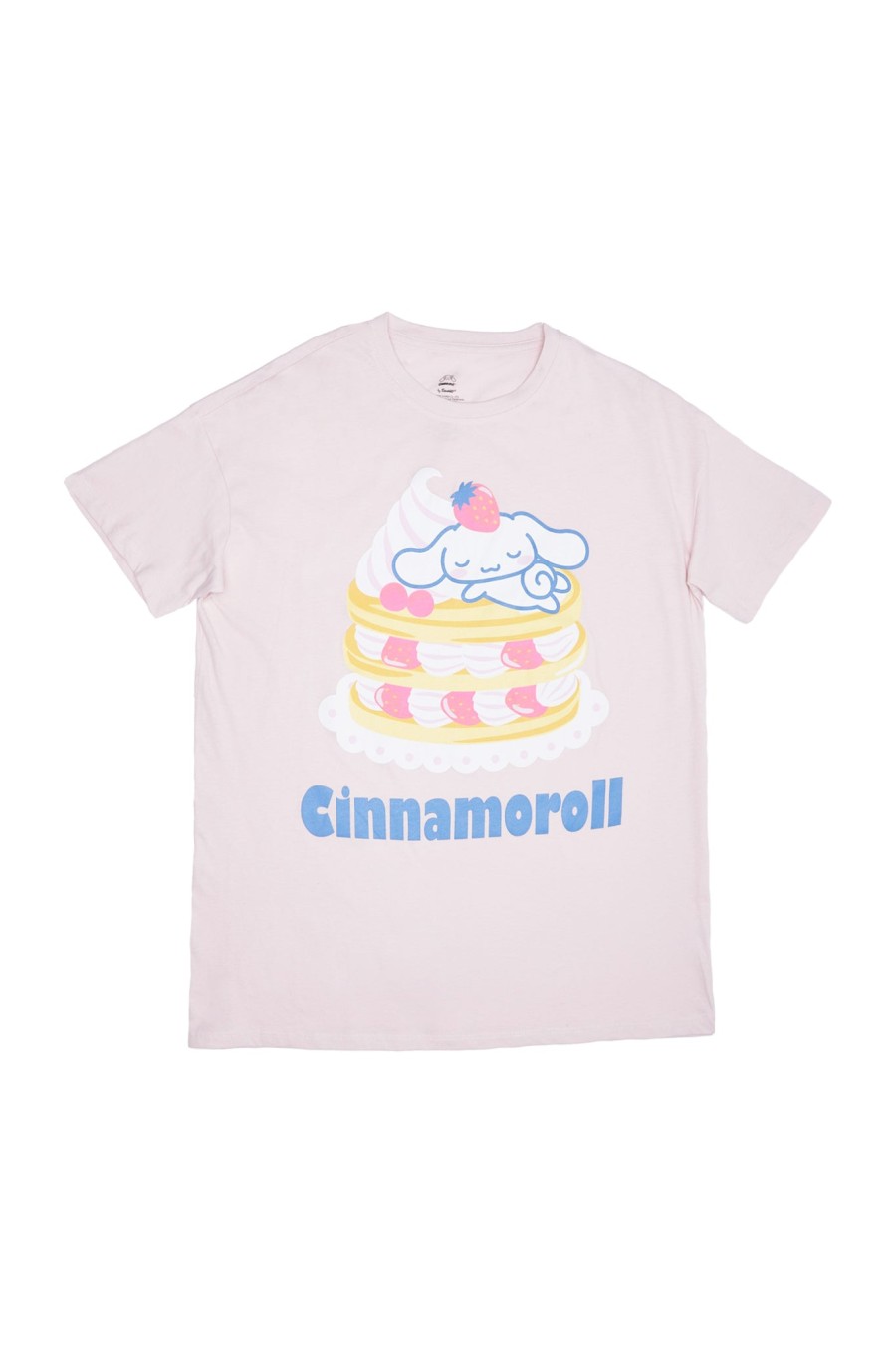 Aux Femmes Aéropostale T-Shirts | T-Shirt Decontracte Graphique Cinnamoroll Rose Clair